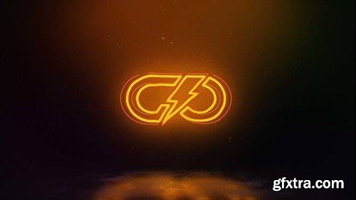 Videohive Neon Glitch Logo 46268086