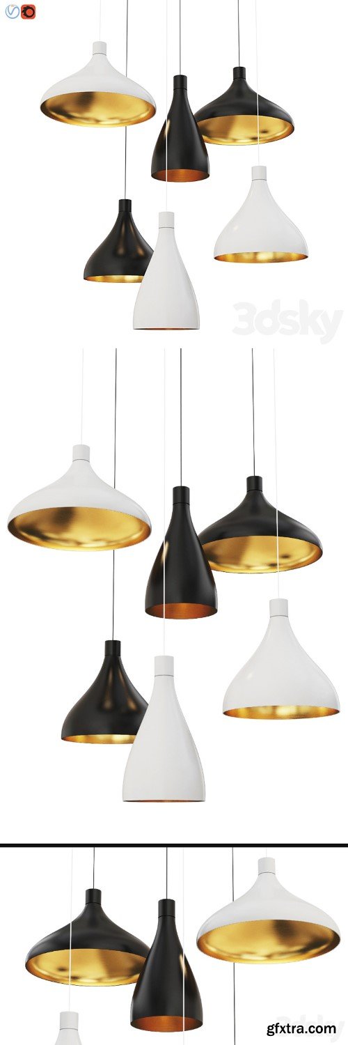 Swell pendant light Pablodesigns