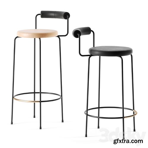 Iva barstool by Grazia & Co