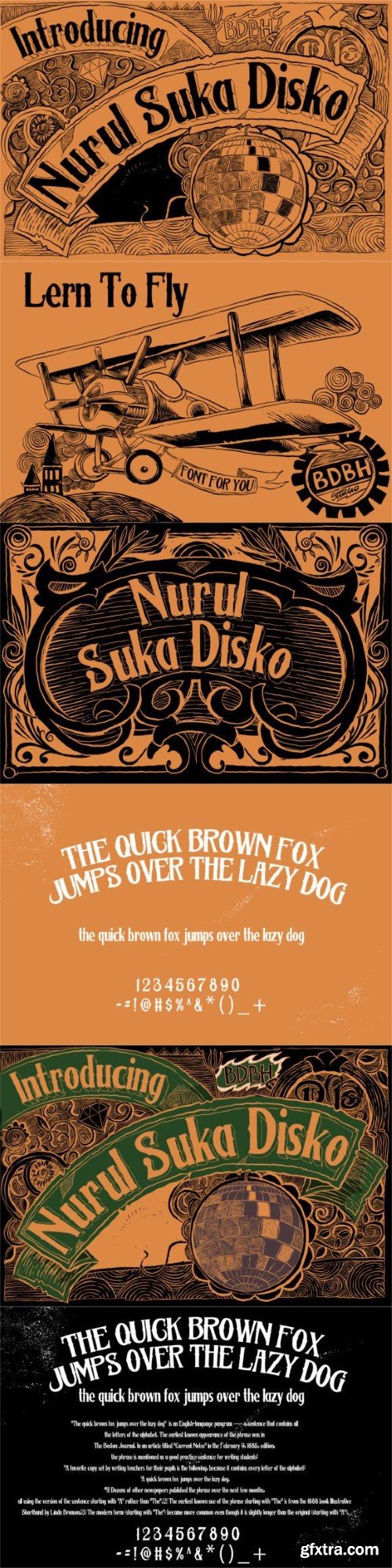 Nurul Suka Disko Font