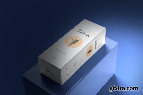 Cosmetic Bottle Paper Box Mockups 2RX8G5X