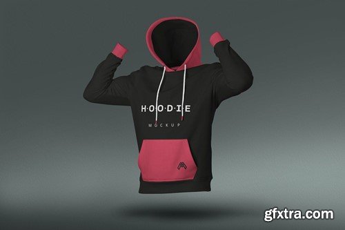 Fleece Hoodie Mockups 5QJ7GRV