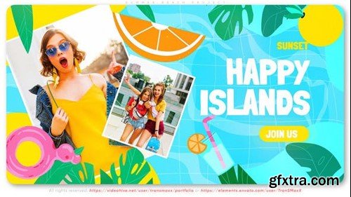 Videohive Summer Beach Project 46298864