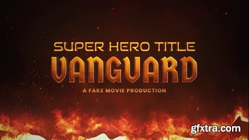 Videohive Super Hero Title Design 46236135