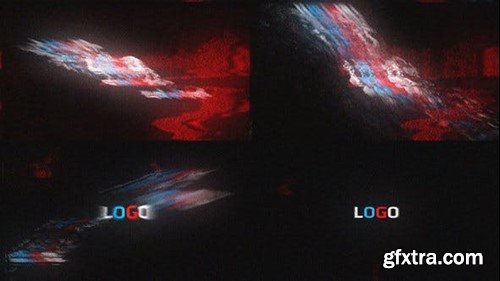 Videohive Modern Glitch Logo 2023 46264946