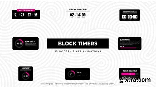 Videohive Block Timers 46258434