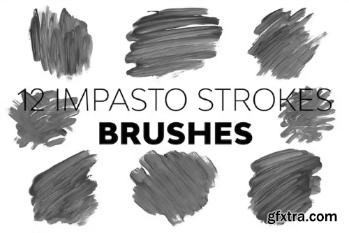 Impasto Strokes Brushes