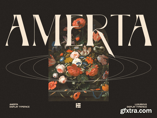 Amerta - Display Font