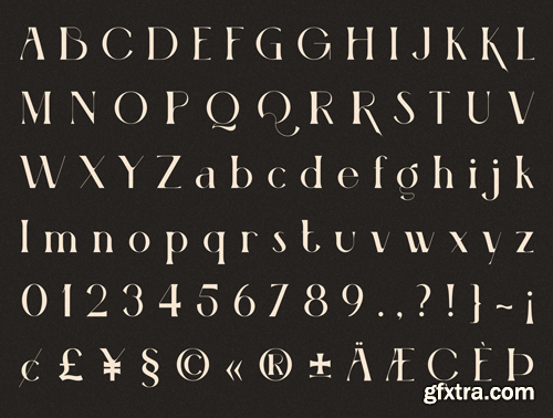 Amerta - Display Font