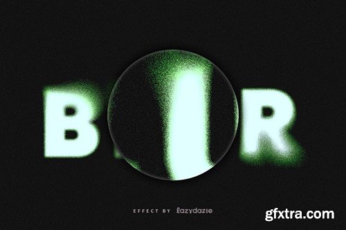 Green Dissolving PSD Text Effect CASJMVJ