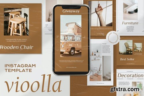 Vioola Instagram Template Vol.1 CLDZGGU