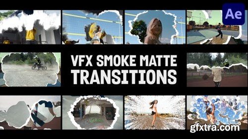 Videohive VFX Smoke Matte Transitions for After Effects 46324518