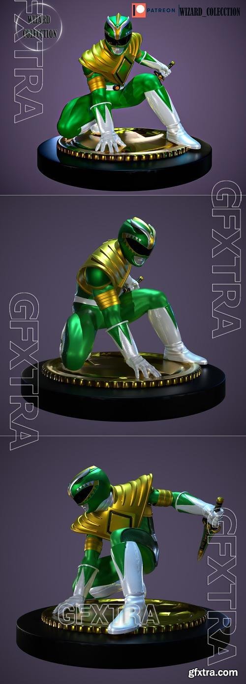 Green Ranger - power ranger &ndash; 3D Print Model