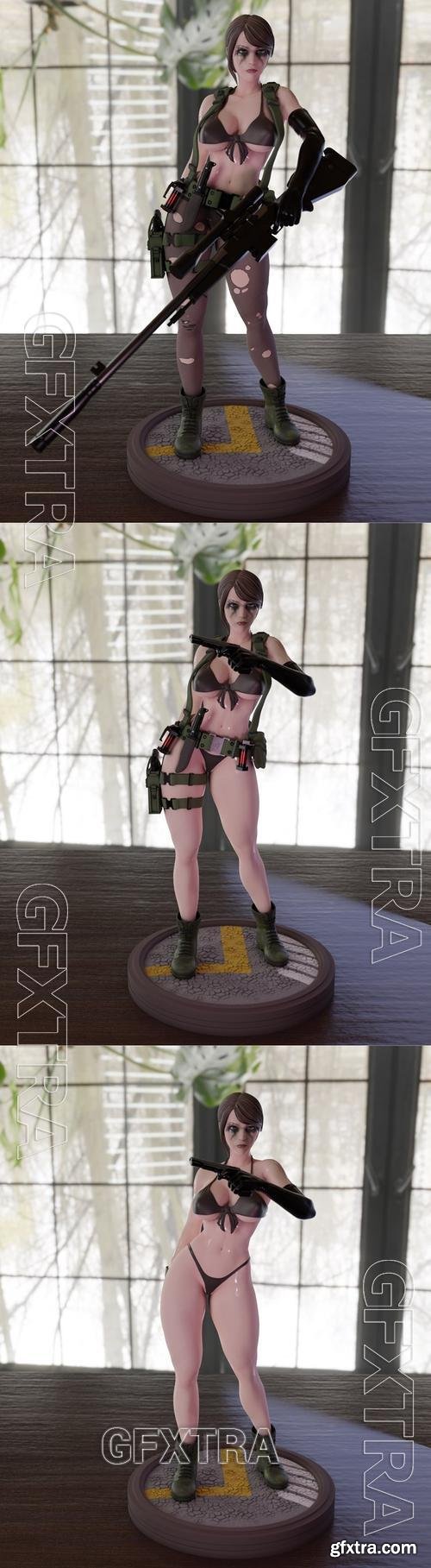 Quiet - Momoji &ndash; 3D Print Model