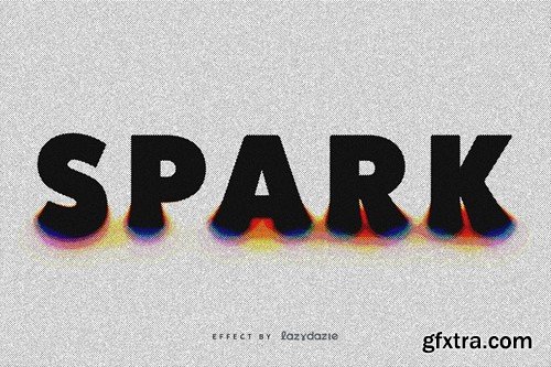 Colourful Halftone Grunge PSD Text Effect H6YBXYP