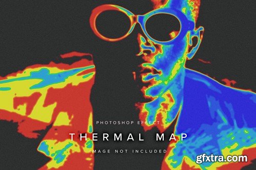 Thermal Map PSD Photo Effect BK4RKDW