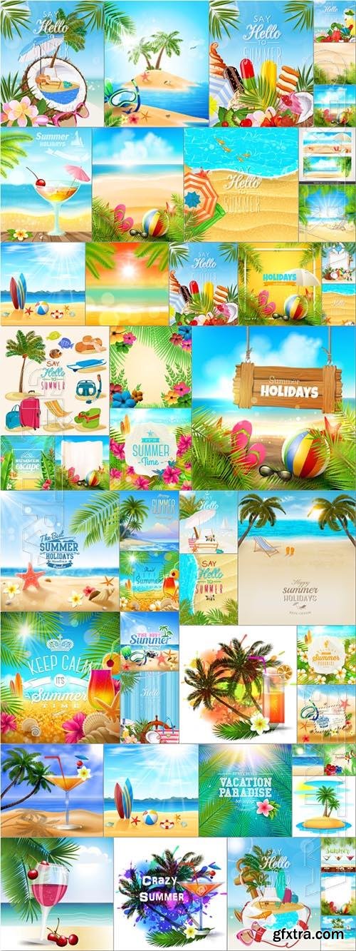 50 Summer - vector collection