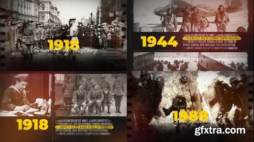 Videohive Old Memories - History Timeline Slideshow 46350185