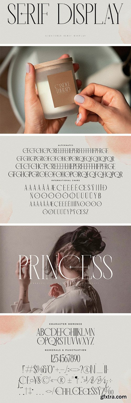 Horence Typeface