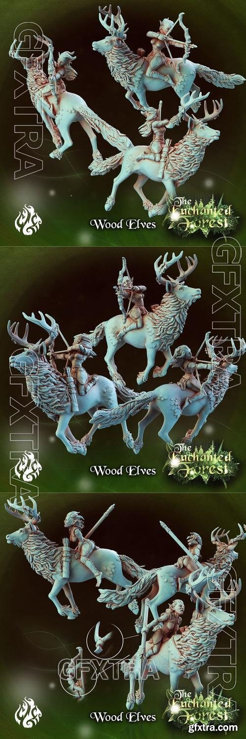 Wood Elves &ndash; 3D Print Model