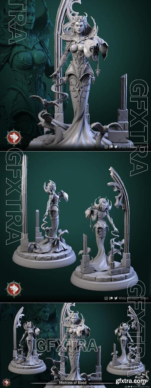 Mistress of Blood &ndash; 3D Print Model