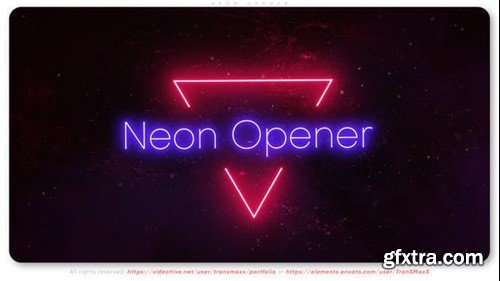 Videohive Neon Opener 46317988