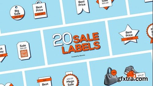 Videohive Sale Labels 46351273