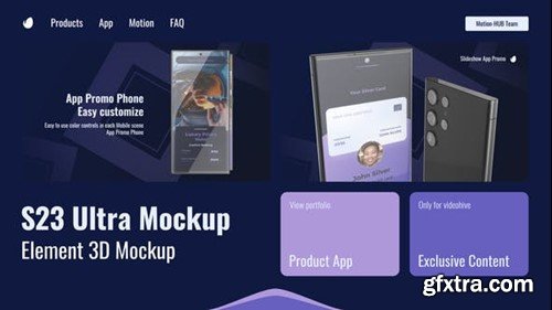 Videohive Phone Mockups 46336219