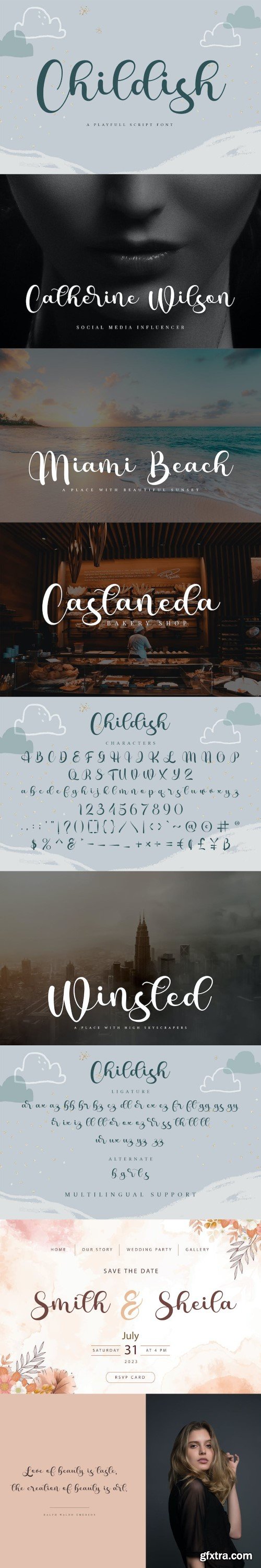 Childish Font