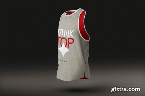 Men Tank Top Mockups CTLS25G