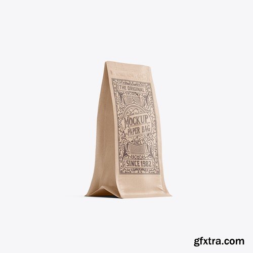 Pack Kraft Paper Bags Mockup 72NR9UF