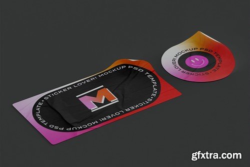 Stickers Mockup RG2Y46G