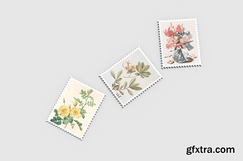 MI - Postage Stamp Mockup YE8NHTG