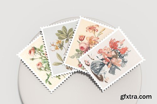 MI - Postage Stamp Mockup YE8NHTG