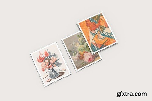 MI - Postage Stamp Mockup YE8NHTG