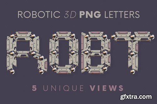Robotic - 3D Lettering RTQN74C