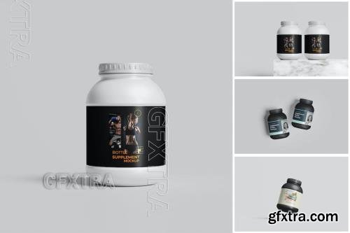 Supplement Bottle Mockup W5SXW4H