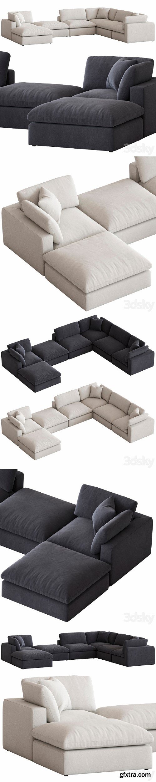 Coco Republic Dune Modular Sofa