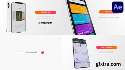 Videohive Classic App Mobile Promo for After Effects 46211334