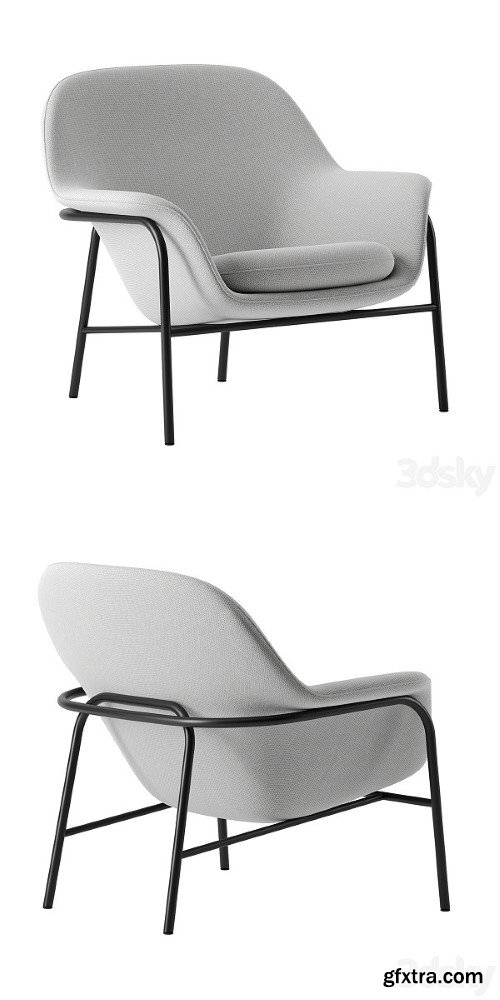 Drape Lounge Chair by Normann Copenhagen