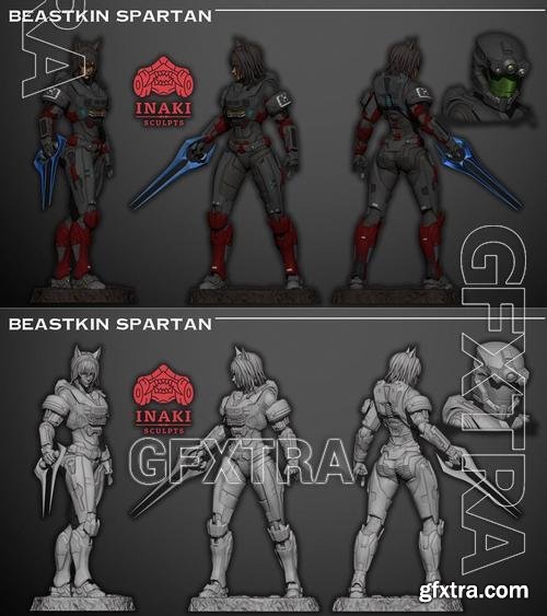 Beastkin Spartan &ndash; 3D Print Model