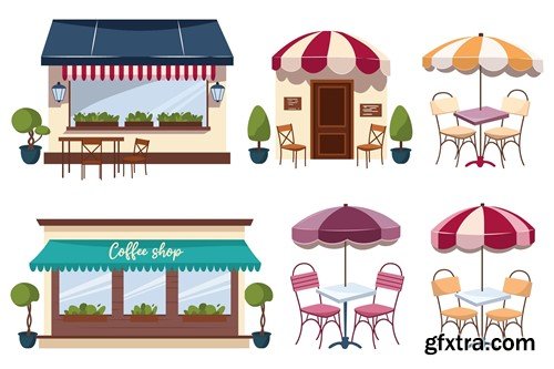 Coffee Shop Set SZQVNDT