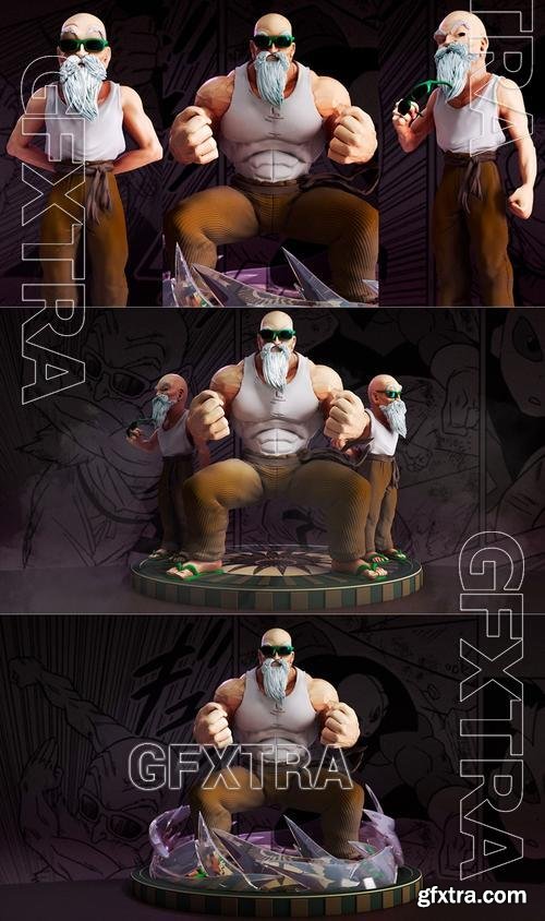 Roshi Master &ndash; 3D Print Model