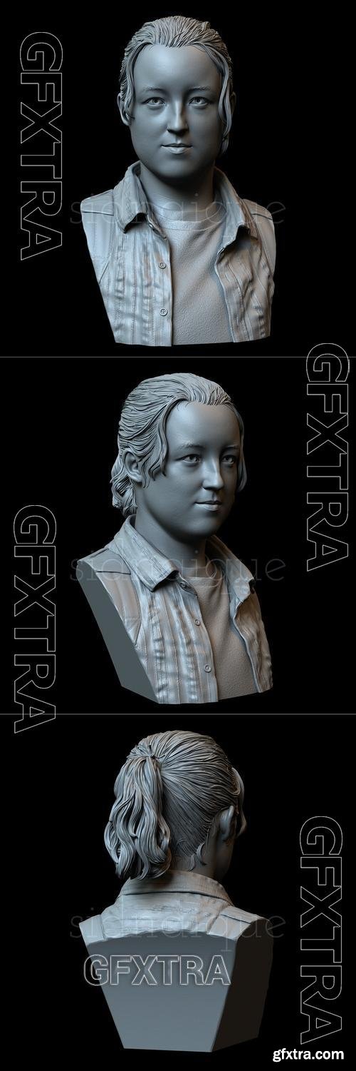 Ellie Bust &ndash; 3D Print Model