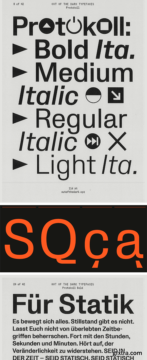 Protokoll Font Family