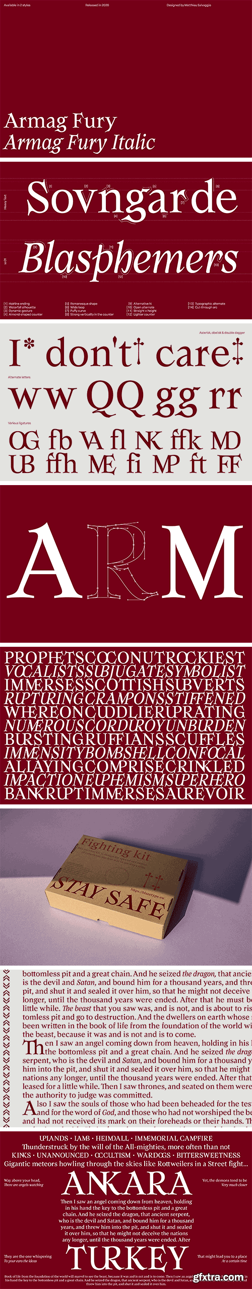 Armag Font Family