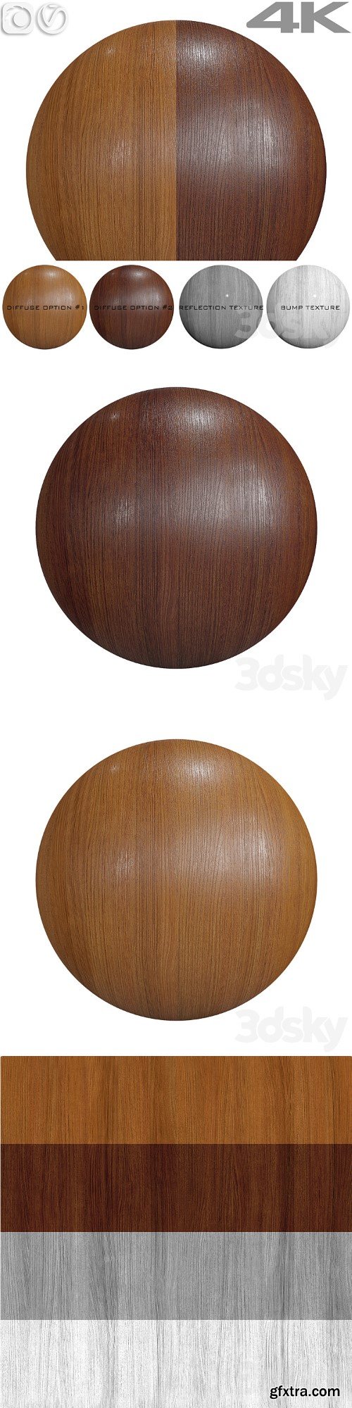 Seamless texture - Teak