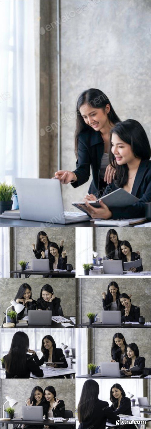 Portrait of Asian businesswoman 9xJPG