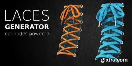 Blender Market - Laces Generator v1.0