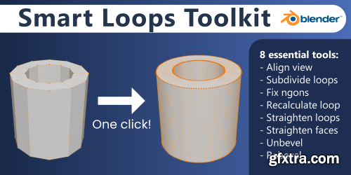 Blender Market - Smart Loops Toolkit v1.0.4